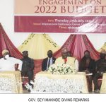 TOWN HALL AND STAKEHOLDER'S CONSULTATIVE MEETING ON YEAR 2022 BUDGET ( IBADAN ZONE 1)